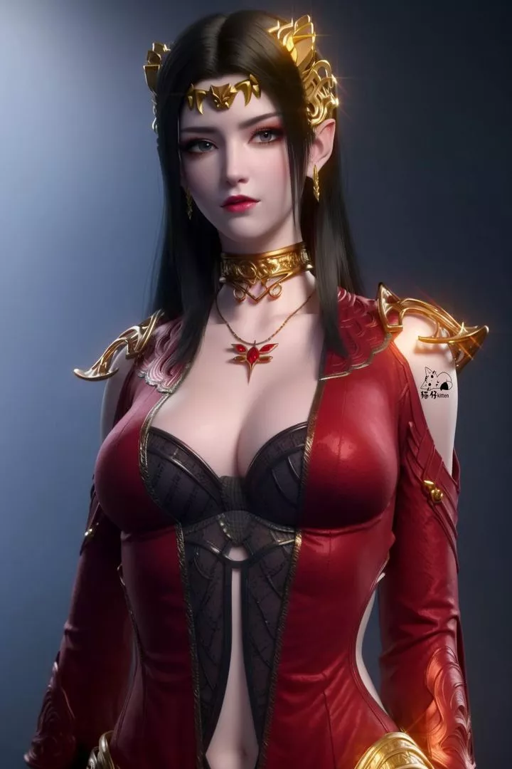 [AI绘画]国漫女主-阿七.蔷薇.高瑶.小舞.云曦.应天王后.美杜莎-第13话-最终话 - 图片 55