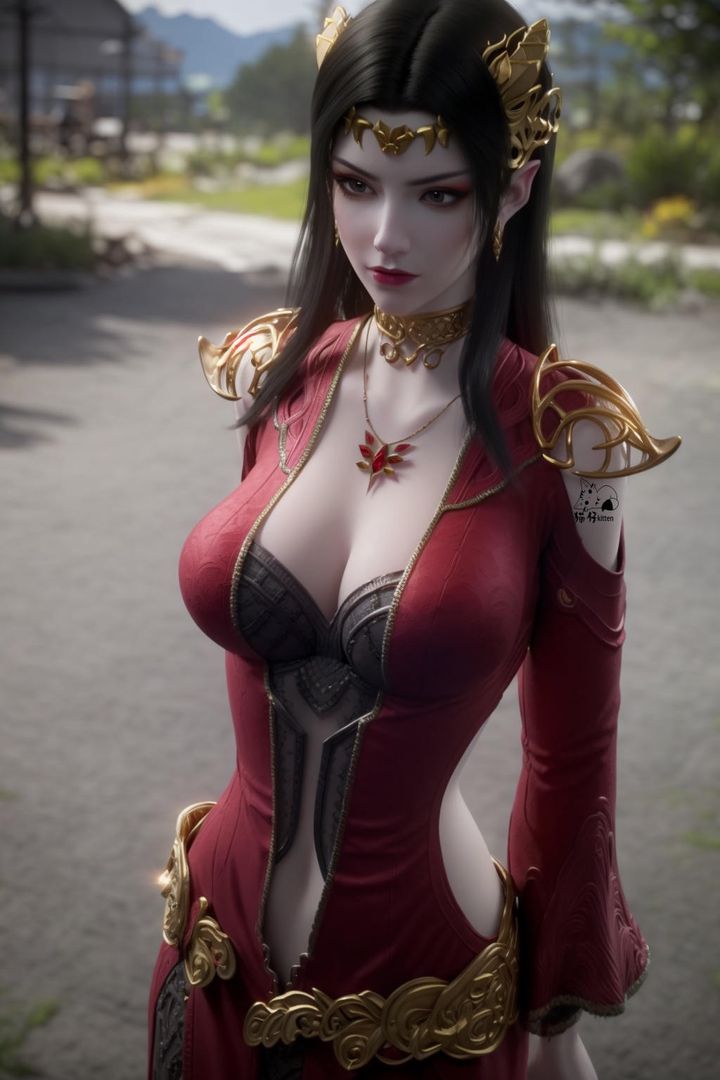 [AI繪畫]國漫女主-阿七.薔薇.高瑤.小舞.雲曦.應天王後.美杜莎第13話-最終話