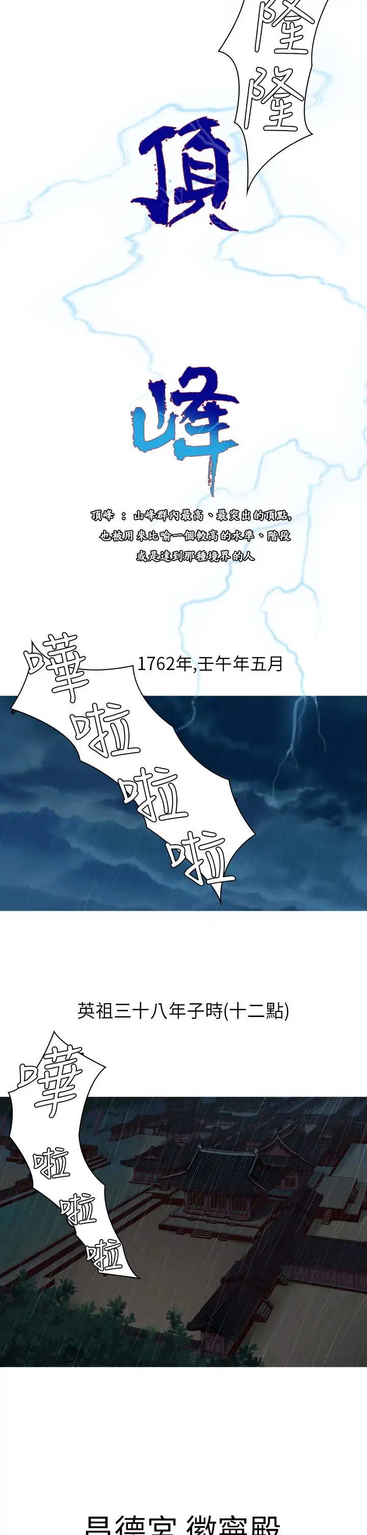 顶峰第1话