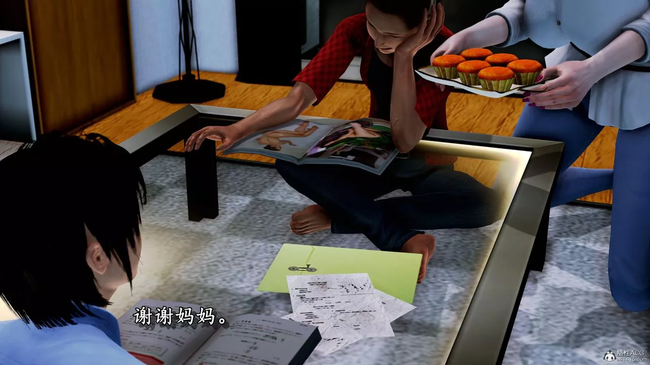[3D]堕落的淫荡医生妈妈-第02话 - 图片 20