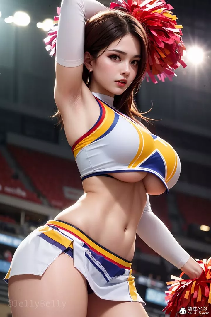 [AI繪畫]JellyBelly[Cheerleader]啦啦隊第01話