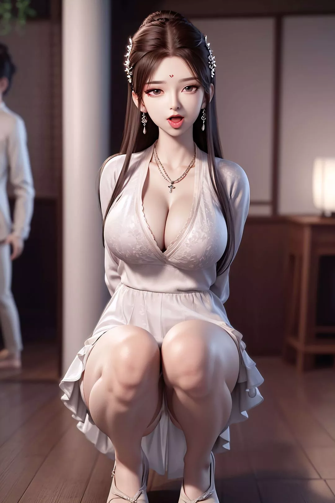 [AI绘画]国漫女主-苏檀儿.媚儿.圣采儿.奉眠.宋嫣.方清雪.柳菲.流风霜.白龙.荷光者.陈樱儿.韩月.须灵犀v3-第01话 - 图片 12