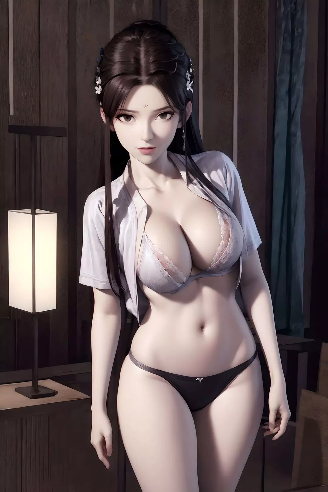 [AI绘画]国漫女主-苏檀儿.媚儿.圣采儿.奉眠.宋嫣.方清雪.柳菲.流风霜.白龙.荷光者.陈樱儿.韩月.须灵犀v3-第01话 - 图片 81