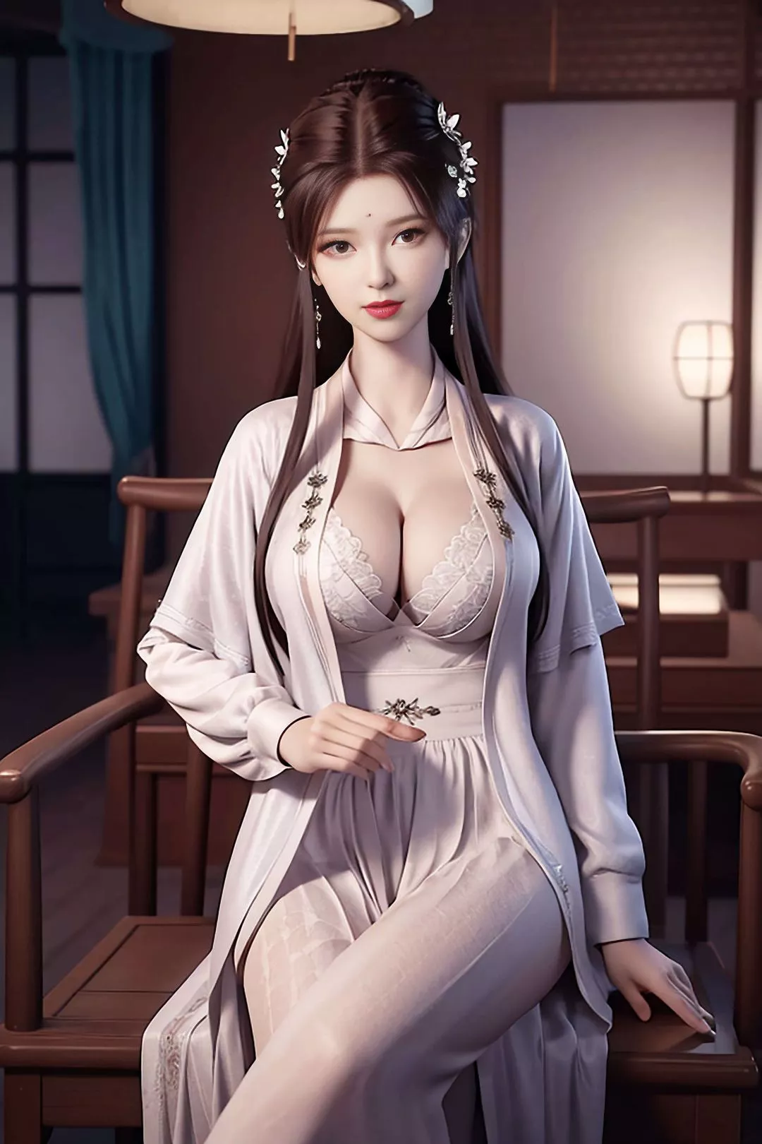 [AI绘画]国漫女主-苏檀儿.媚儿.圣采儿.奉眠.宋嫣.方清雪.柳菲.流风霜.白龙.荷光者.陈樱儿.韩月.须灵犀v3-第03话 - 图片 5