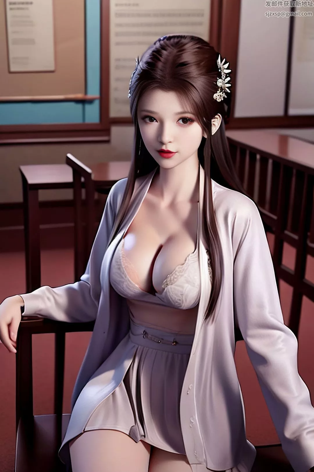 [AI绘画]国漫女主-苏檀儿.媚儿.圣采儿.奉眠.宋嫣.方清雪.柳菲.流风霜.白龙.荷光者.陈樱儿.韩月.须灵犀v3-第03话 - 图片 7