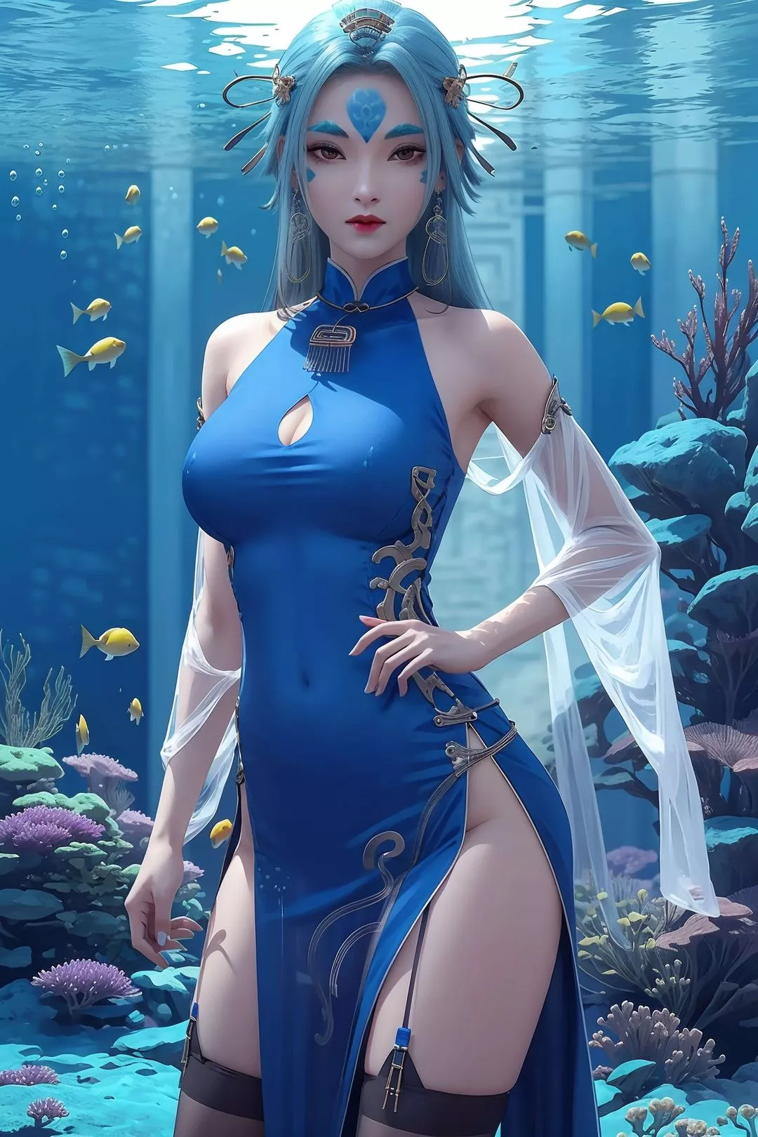 [AI繪畫]國漫女主-蘇檀兒.媚兒.聖采兒.奉眠.宋嫣.方清雪.柳菲.流風霜.白龍.荷光者.陳櫻兒.韓月.須靈犀v3第05話