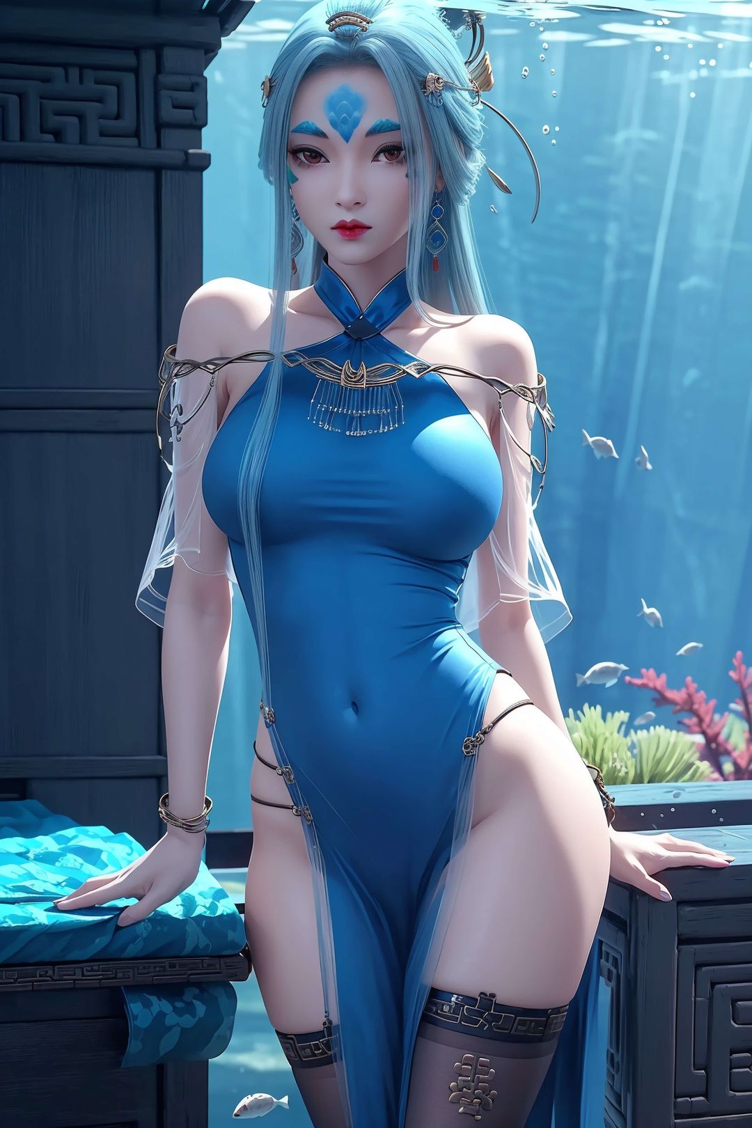 [AI繪畫]國漫女主-蘇檀兒.媚兒.聖采兒.奉眠.宋嫣.方清雪.柳菲.流風霜.白龍.荷光者.陳櫻兒.韓月.須靈犀v3第05話