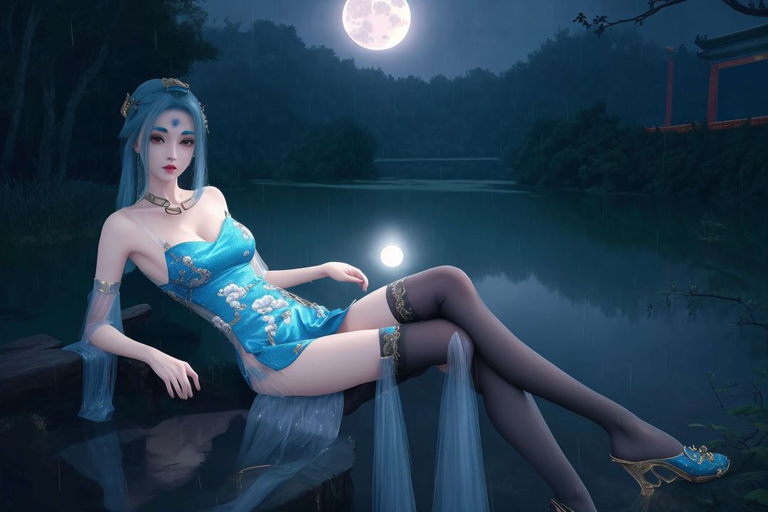 [AI繪畫]國漫女主-蘇檀兒.媚兒.聖采兒.奉眠.宋嫣.方清雪.柳菲.流風霜.白龍.荷光者.陳櫻兒.韓月.須靈犀v3第05話