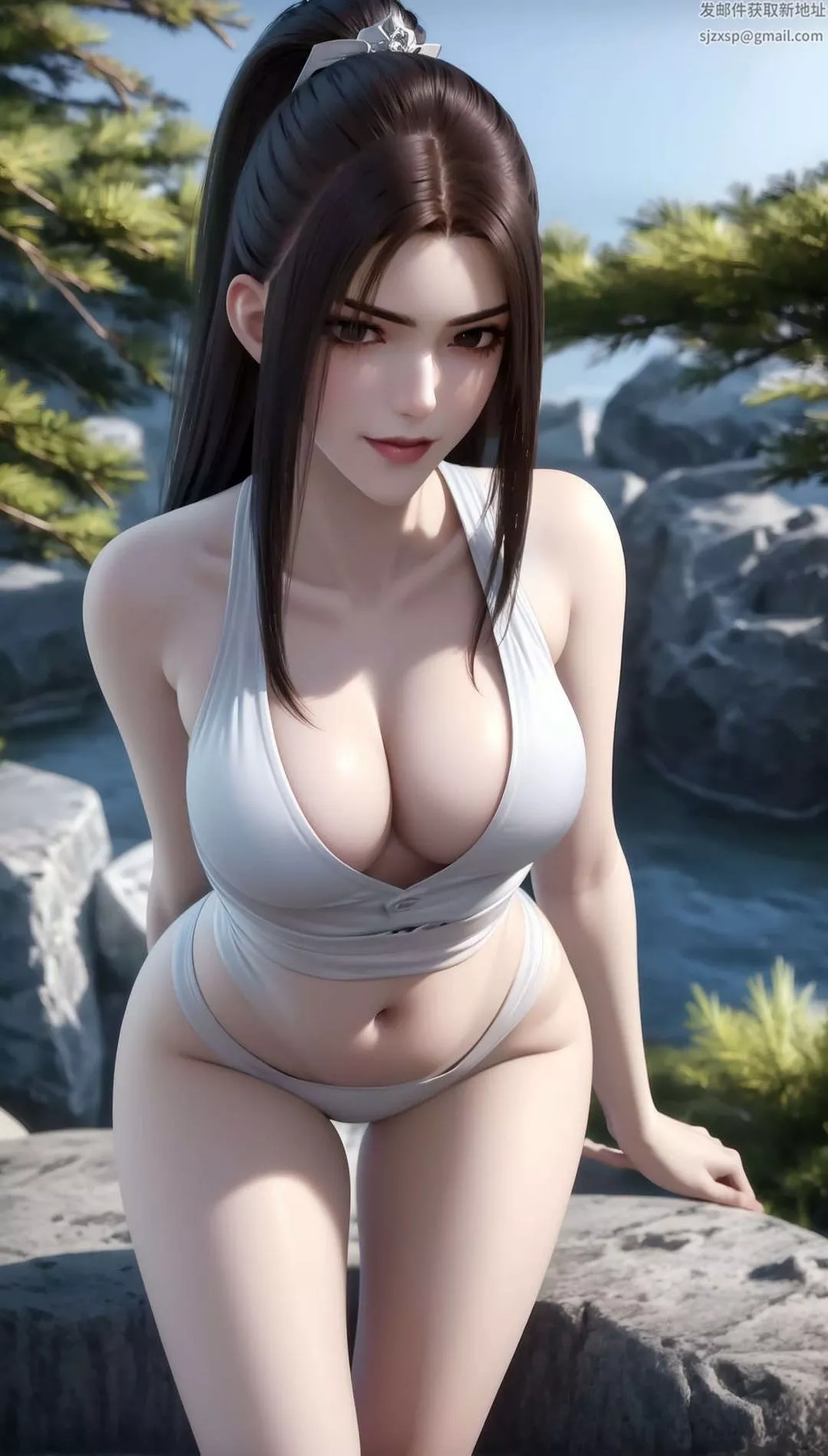 [AI绘画]国漫女主-苏檀儿.媚儿.圣采儿.奉眠.宋嫣.方清雪.柳菲.流风霜.白龙.荷光者.陈樱儿.韩月.须灵犀v3-第06话 - 图片 48