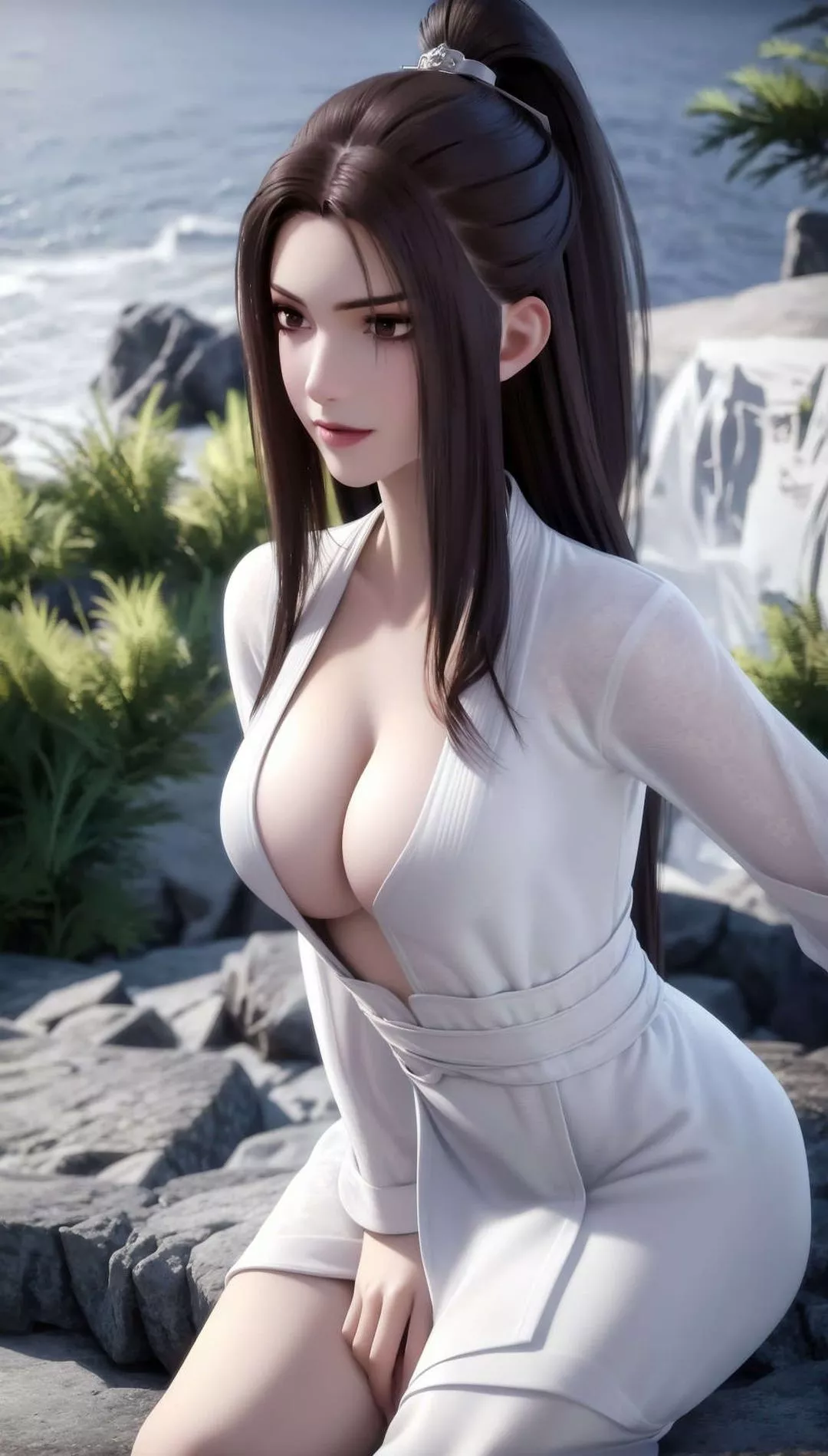 [AI绘画]国漫女主-苏檀儿.媚儿.圣采儿.奉眠.宋嫣.方清雪.柳菲.流风霜.白龙.荷光者.陈樱儿.韩月.须灵犀v3-第06话 - 图片 65