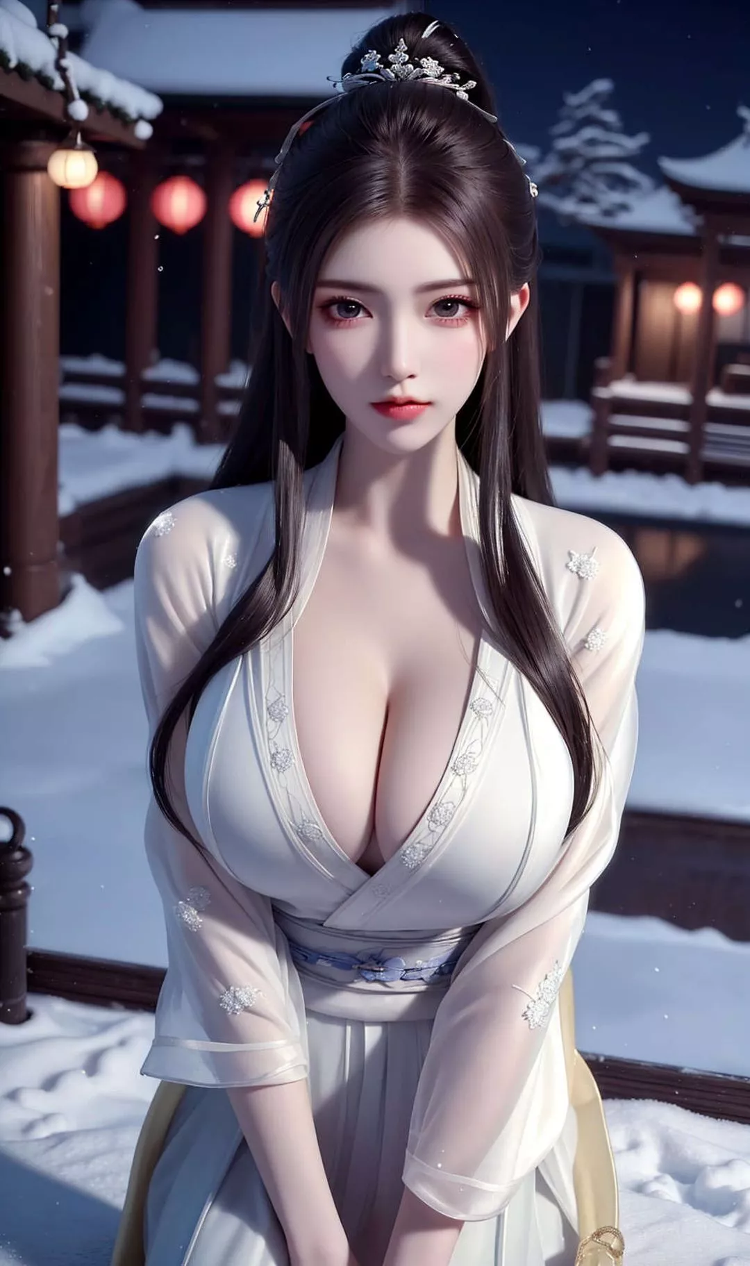[AI繪畫]國漫女主-蘇檀兒.媚兒.聖采兒.奉眠.宋嫣.方清雪.柳菲.流風霜.白龍.荷光者.陳櫻兒.韓月.須靈犀v3第07話
