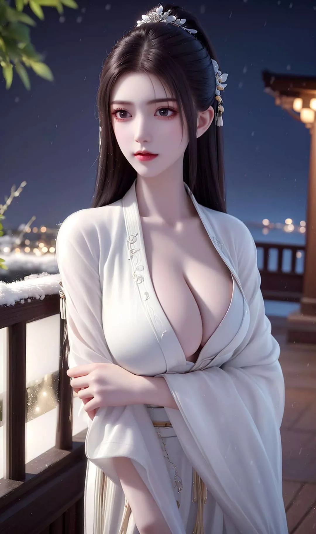 [AI绘画]国漫女主-苏檀儿.媚儿.圣采儿.奉眠.宋嫣.方清雪.柳菲.流风霜.白龙.荷光者.陈樱儿.韩月.须灵犀v3-第07话 - 图片 22
