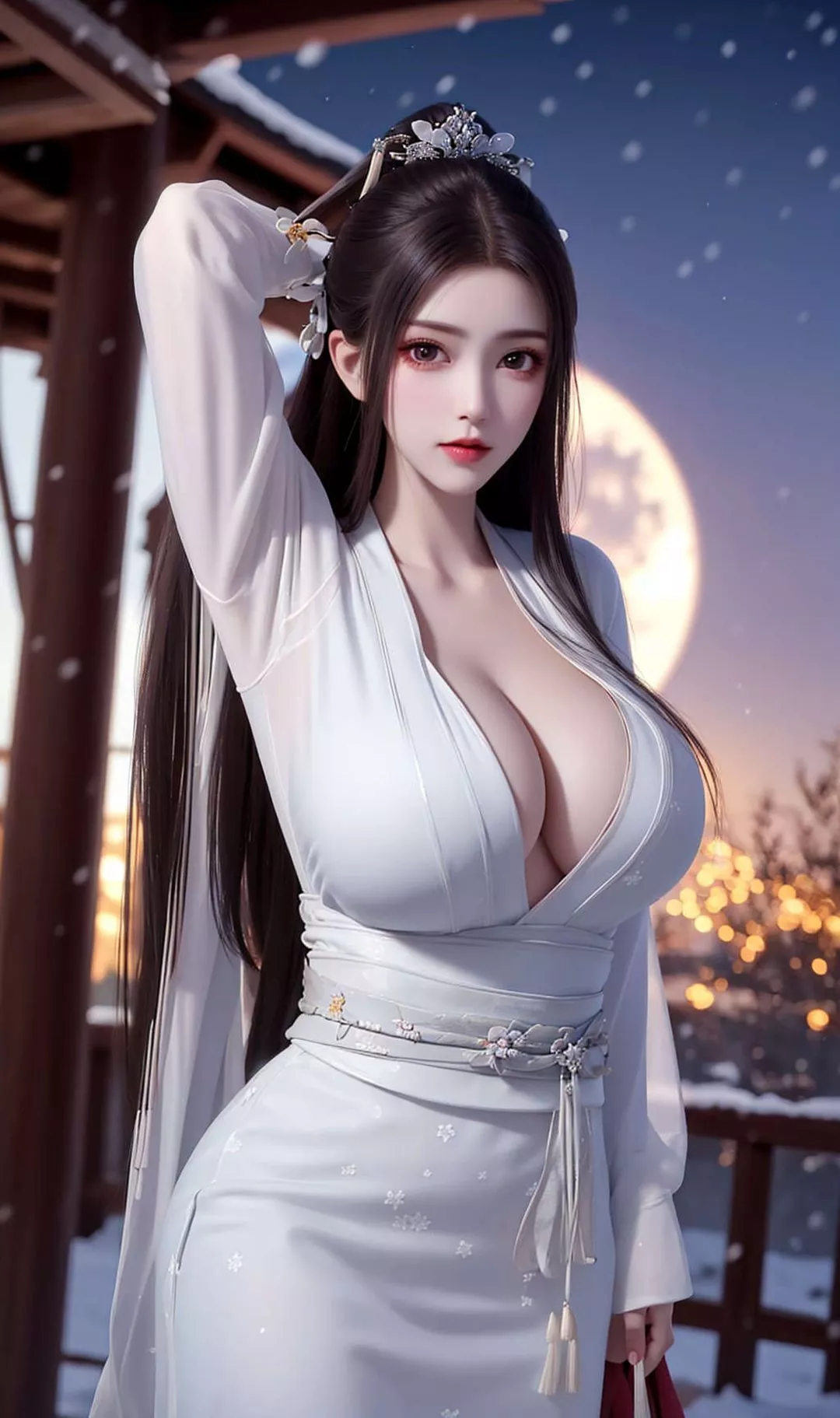 [AI繪畫]國漫女主-蘇檀兒.媚兒.聖采兒.奉眠.宋嫣.方清雪.柳菲.流風霜.白龍.荷光者.陳櫻兒.韓月.須靈犀v3第07話
