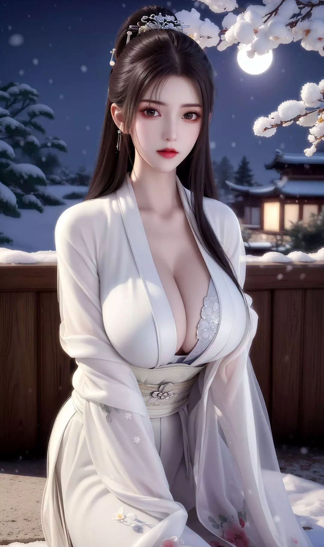 [AI绘画]国漫女主-苏檀儿.媚儿.圣采儿.奉眠.宋嫣.方清雪.柳菲.流风霜.白龙.荷光者.陈樱儿.韩月.须灵犀v3-第07话 - 图片 24
