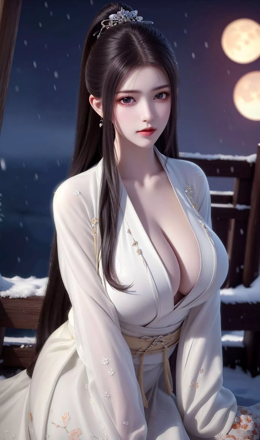 [AI绘画]国漫女主-苏檀儿.媚儿.圣采儿.奉眠.宋嫣.方清雪.柳菲.流风霜.白龙.荷光者.陈樱儿.韩月.须灵犀v3-第07话 - 图片 50