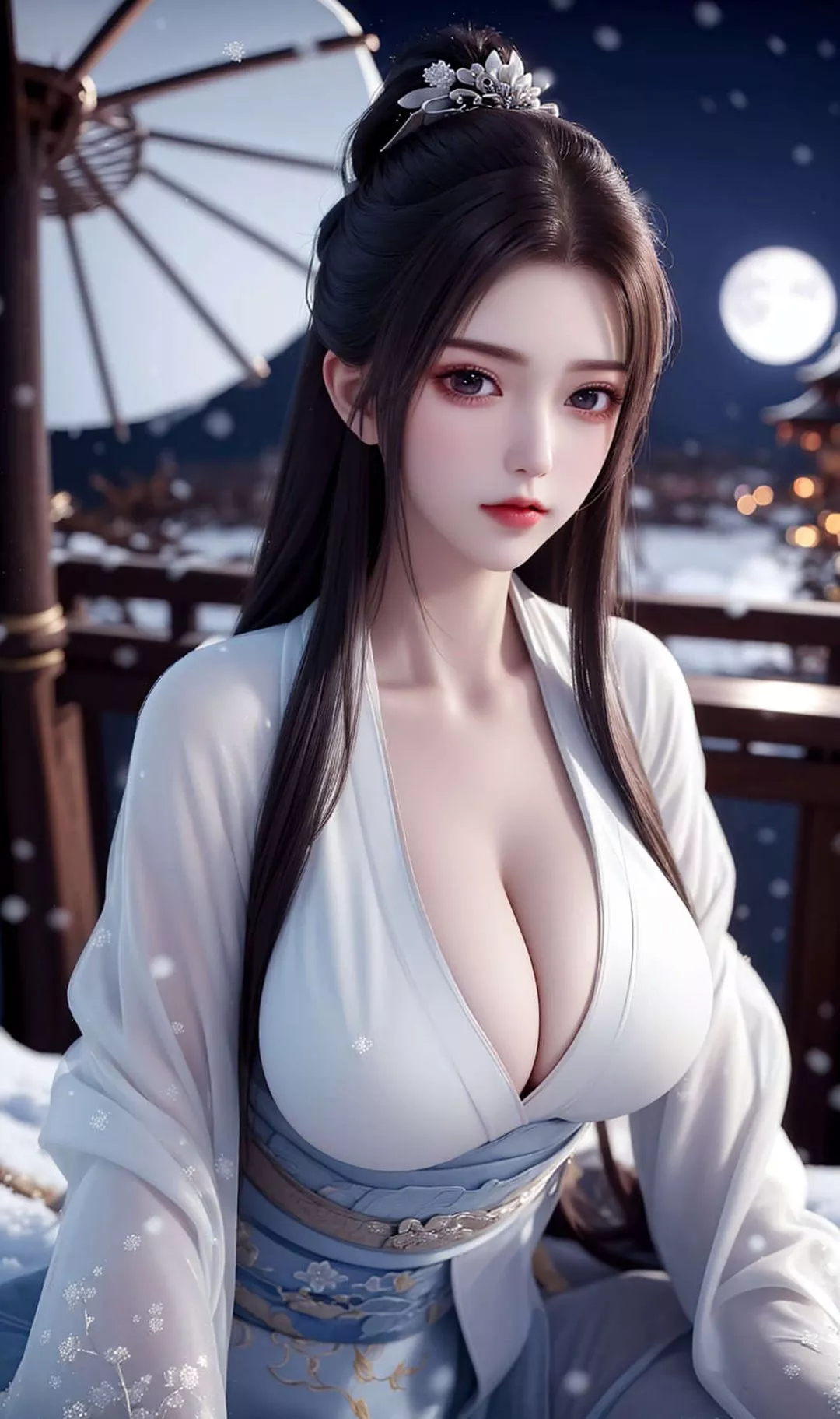 [AI繪畫]國漫女主-蘇檀兒.媚兒.聖采兒.奉眠.宋嫣.方清雪.柳菲.流風霜.白龍.荷光者.陳櫻兒.韓月.須靈犀v3第07話