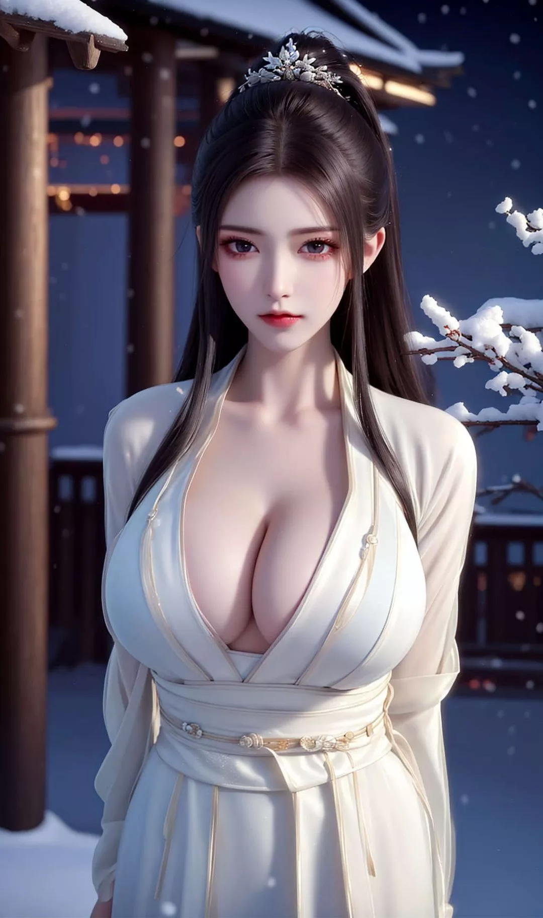 [AI绘画]国漫女主-苏檀儿.媚儿.圣采儿.奉眠.宋嫣.方清雪.柳菲.流风霜.白龙.荷光者.陈樱儿.韩月.须灵犀v3-第07话 - 图片 66
