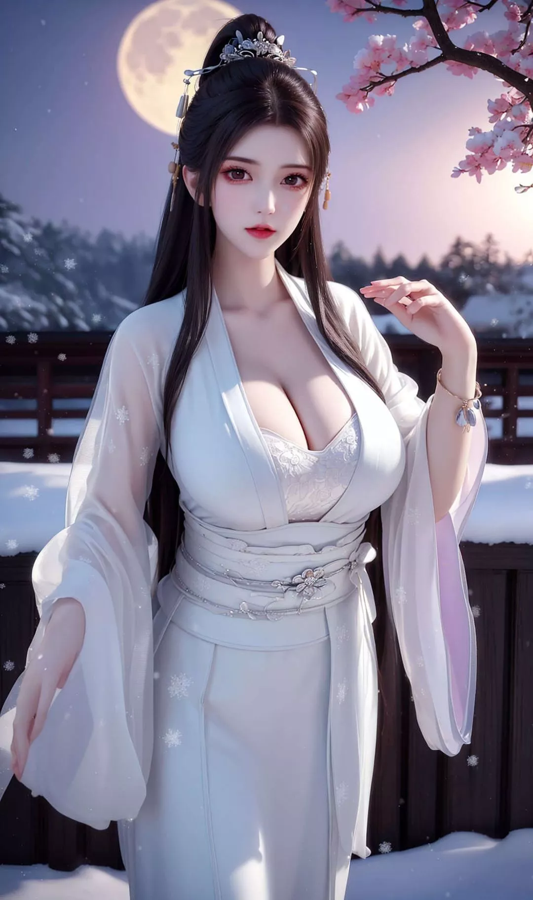 [AI绘画]国漫女主-苏檀儿.媚儿.圣采儿.奉眠.宋嫣.方清雪.柳菲.流风霜.白龙.荷光者.陈樱儿.韩月.须灵犀v3-第07话 - 图片 72
