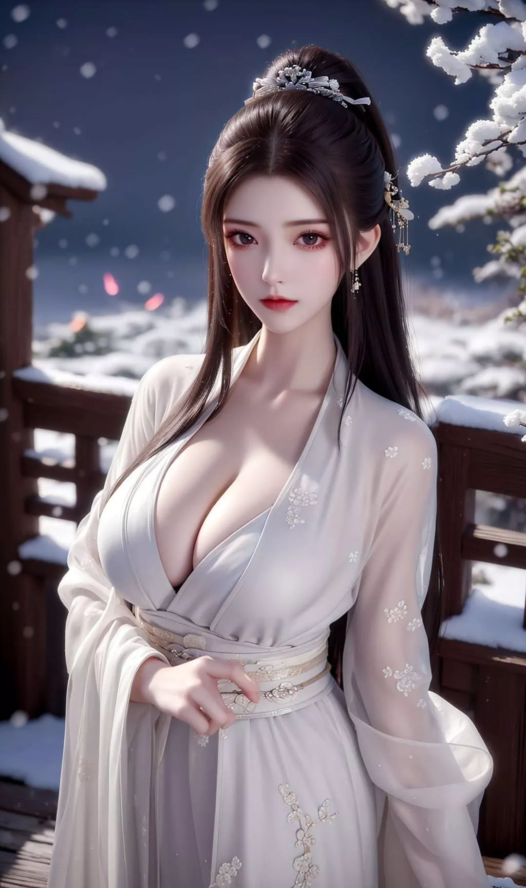 [AI绘画]国漫女主-苏檀儿.媚儿.圣采儿.奉眠.宋嫣.方清雪.柳菲.流风霜.白龙.荷光者.陈樱儿.韩月.须灵犀v3-第07话 - 图片 81