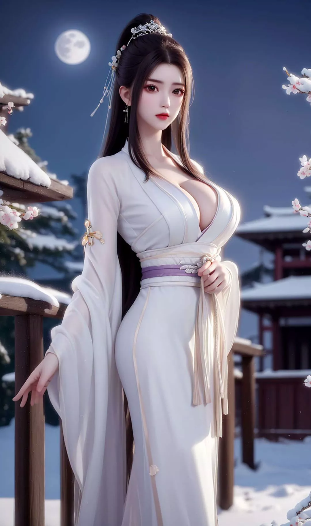 [AI繪畫]國漫女主-蘇檀兒.媚兒.聖采兒.奉眠.宋嫣.方清雪.柳菲.流風霜.白龍.荷光者.陳櫻兒.韓月.須靈犀v3第07話