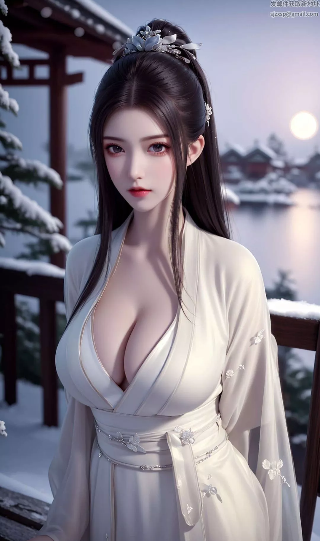 [AI绘画]国漫女主-苏檀儿.媚儿.圣采儿.奉眠.宋嫣.方清雪.柳菲.流风霜.白龙.荷光者.陈樱儿.韩月.须灵犀v3-第07话 - 图片 91