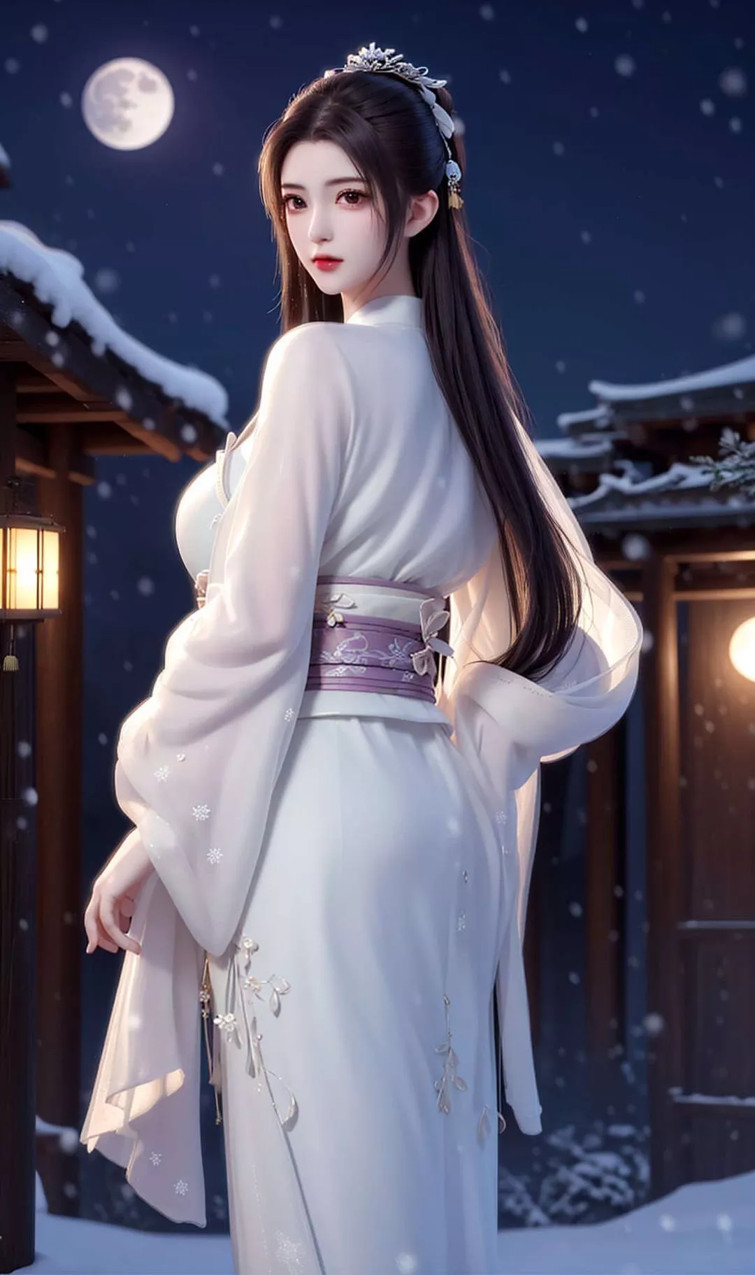 [AI繪畫]國漫女主-蘇檀兒.媚兒.聖采兒.奉眠.宋嫣.方清雪.柳菲.流風霜.白龍.荷光者.陳櫻兒.韓月.須靈犀v3第07話