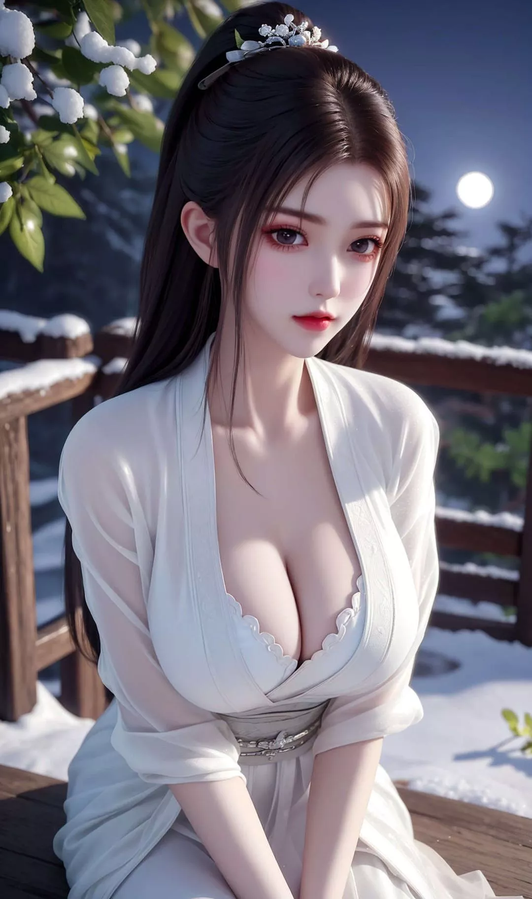 [AI绘画]国漫女主-苏檀儿.媚儿.圣采儿.奉眠.宋嫣.方清雪.柳菲.流风霜.白龙.荷光者.陈樱儿.韩月.须灵犀v3-第07话 - 图片 99