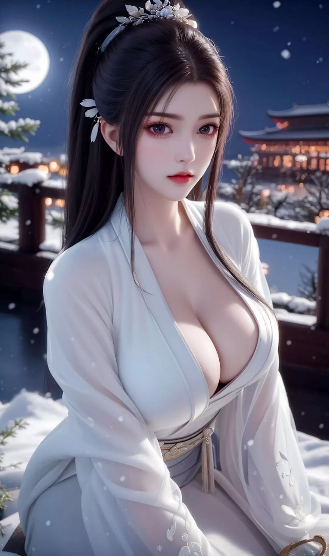 [AI绘画]国漫女主-苏檀儿.媚儿.圣采儿.奉眠.宋嫣.方清雪.柳菲.流风霜.白龙.荷光者.陈樱儿.韩月.须灵犀v3-第08话 - 图片 4