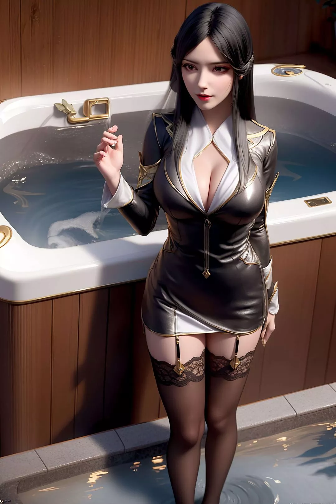 [AI绘画]国漫女主-苏檀儿.媚儿.圣采儿.奉眠.宋嫣.方清雪.柳菲.流风霜.白龙.荷光者.陈樱儿.韩月.须灵犀v3-第08话 - 图片 36