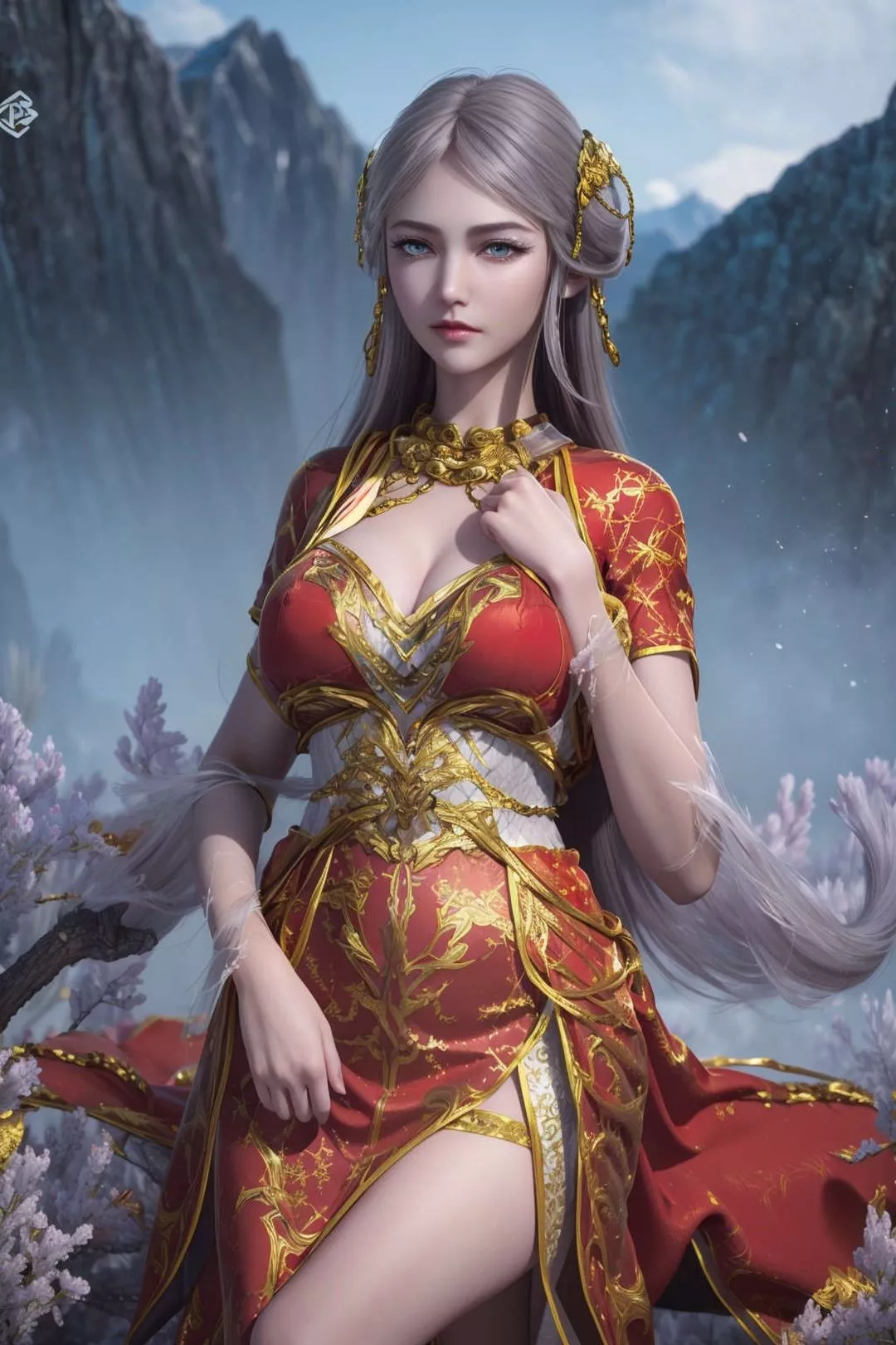 [AI绘画]国漫女主-苏檀儿.媚儿.圣采儿.奉眠.宋嫣.方清雪.柳菲.流风霜.白龙.荷光者.陈樱儿.韩月.须灵犀v3-第10话 - 图片 25