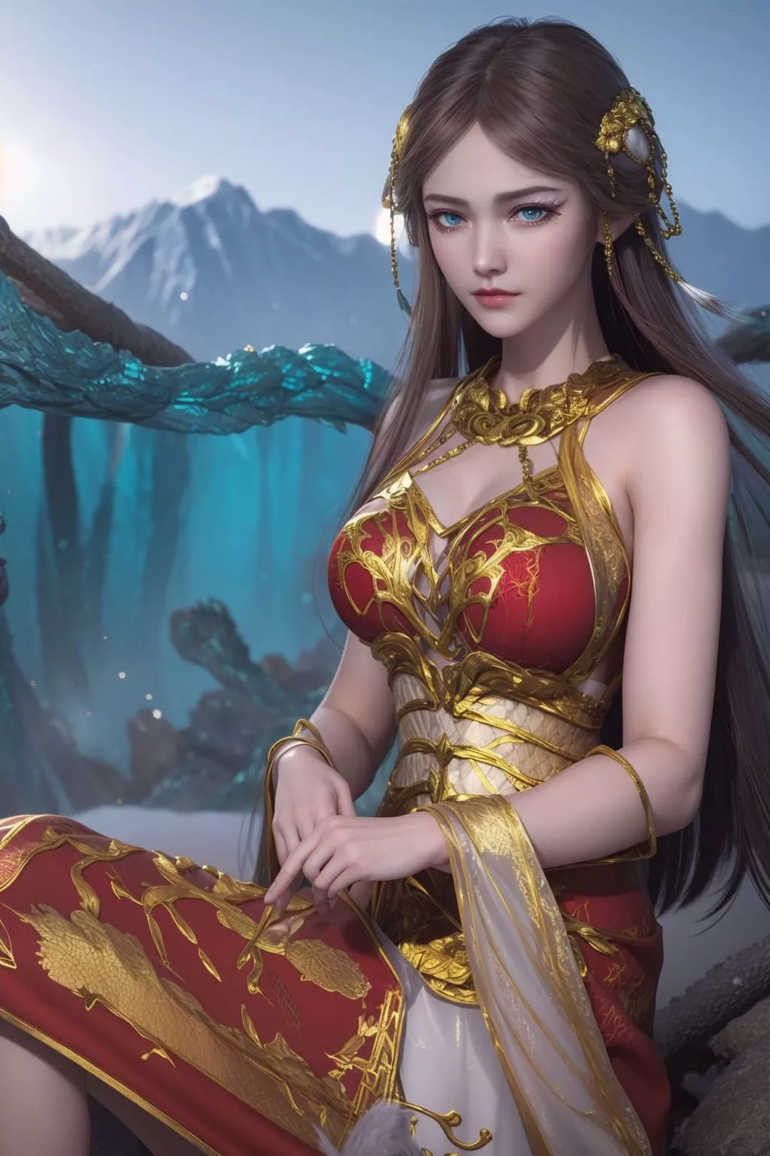 [AI繪畫]國漫女主-蘇檀兒.媚兒.聖采兒.奉眠.宋嫣.方清雪.柳菲.流風霜.白龍.荷光者.陳櫻兒.韓月.須靈犀v3第10話