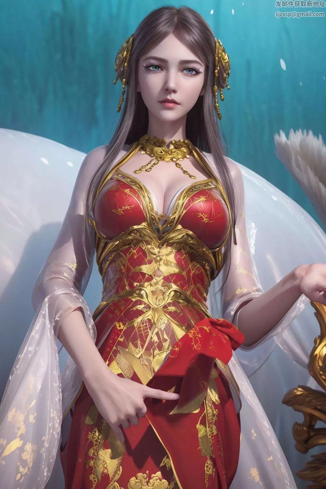 [AI绘画]国漫女主-苏檀儿.媚儿.圣采儿.奉眠.宋嫣.方清雪.柳菲.流风霜.白龙.荷光者.陈樱儿.韩月.须灵犀v3-第10话 - 图片 33