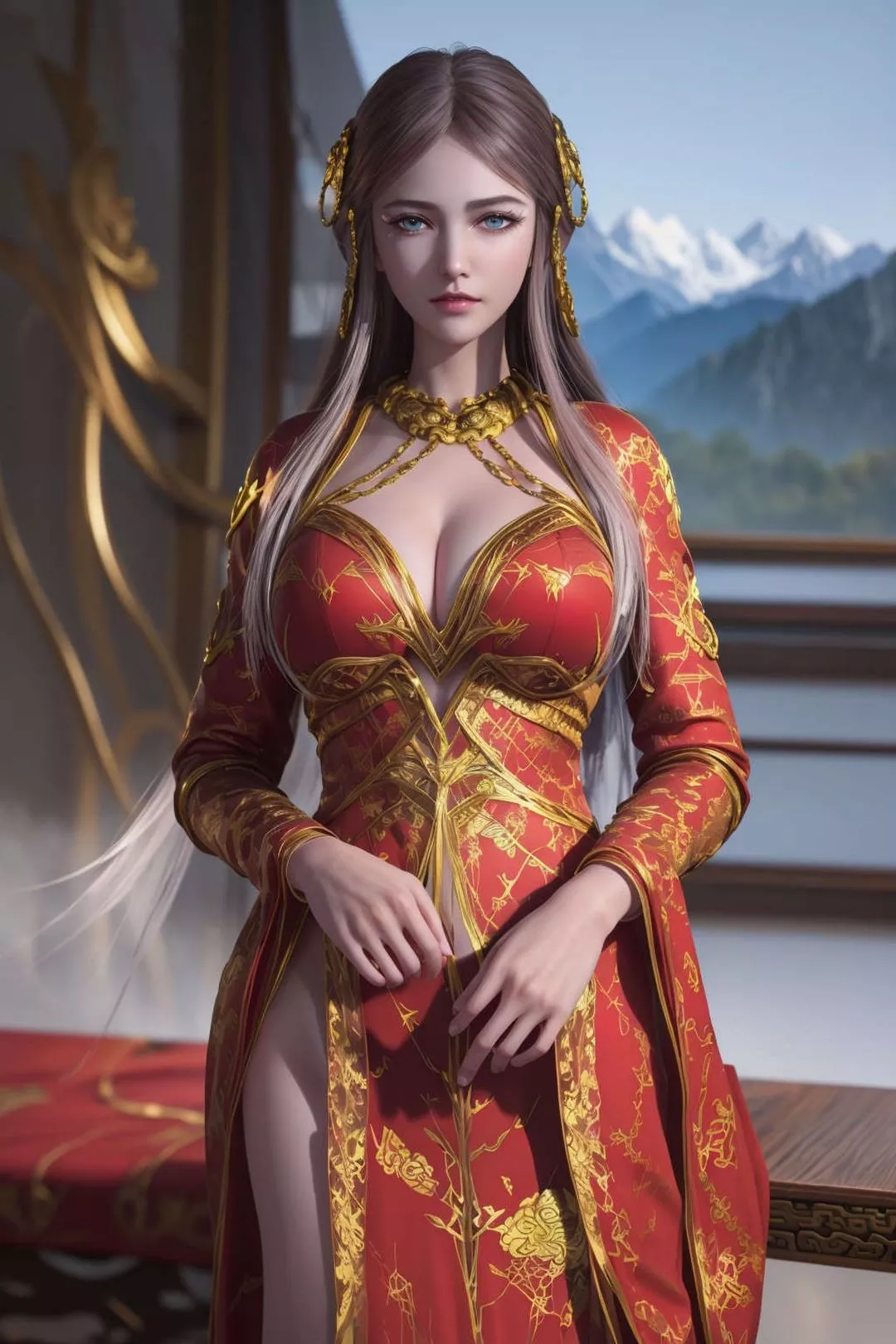 [AI繪畫]國漫女主-蘇檀兒.媚兒.聖采兒.奉眠.宋嫣.方清雪.柳菲.流風霜.白龍.荷光者.陳櫻兒.韓月.須靈犀v3第10話