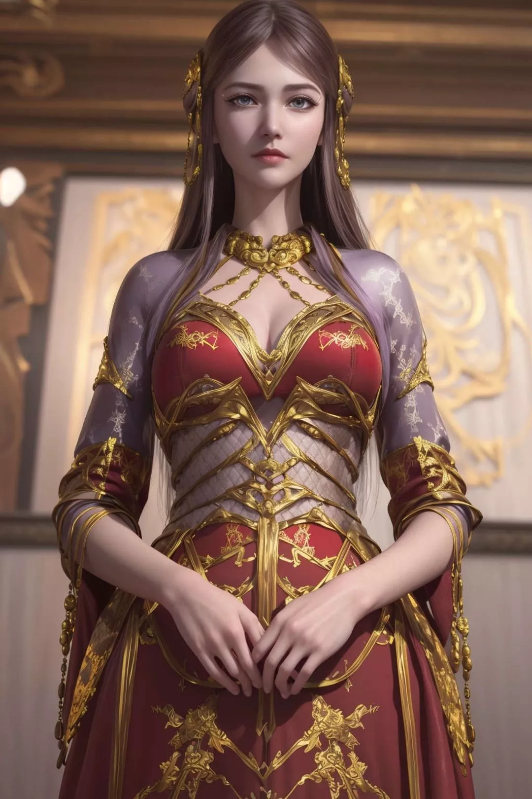 [AI绘画]国漫女主-苏檀儿.媚儿.圣采儿.奉眠.宋嫣.方清雪.柳菲.流风霜.白龙.荷光者.陈樱儿.韩月.须灵犀v3-第10话 - 图片 42