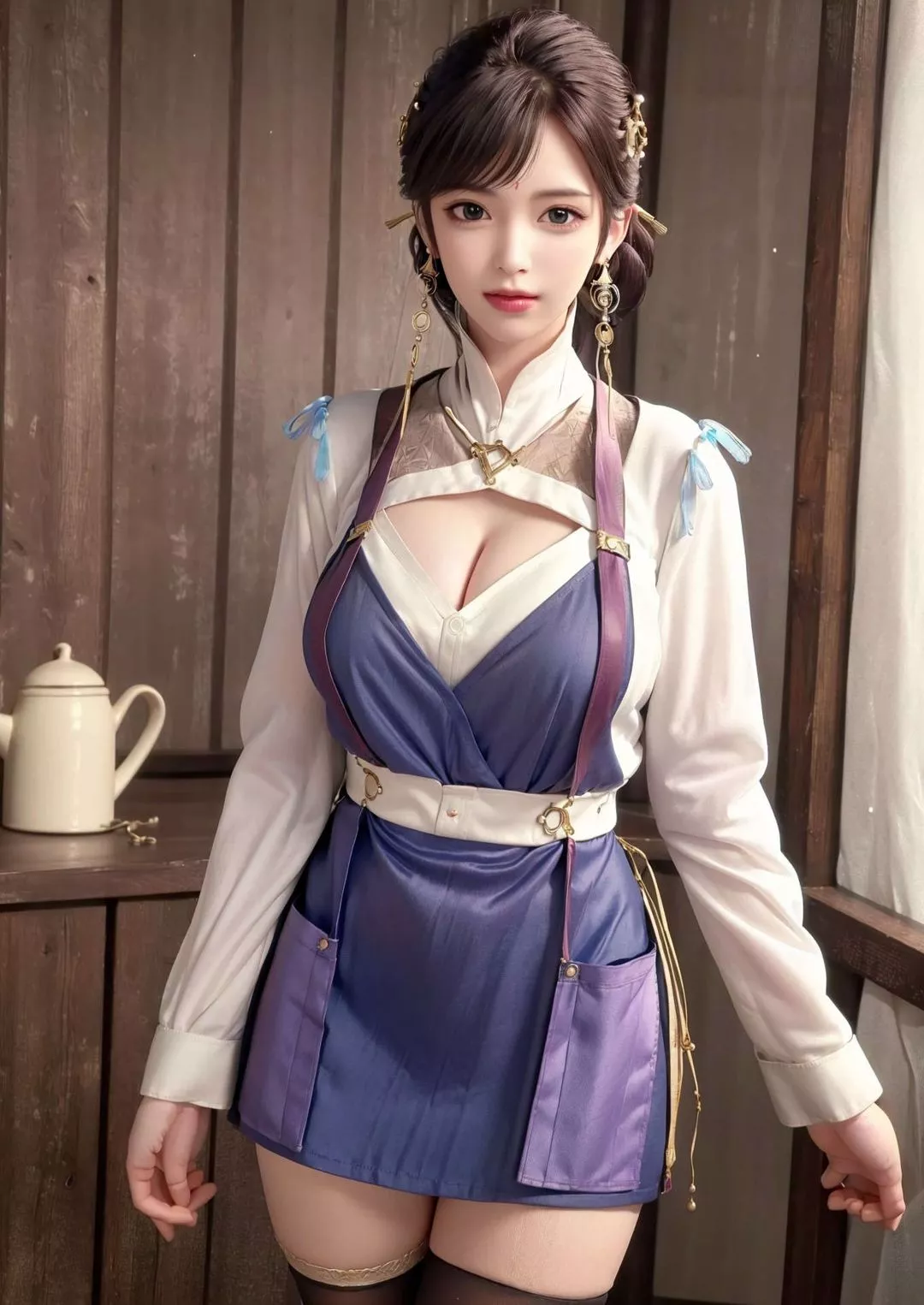 [AI绘画]国漫女主-苏檀儿.媚儿.圣采儿.奉眠.宋嫣.方清雪.柳菲.流风霜.白龙.荷光者.陈樱儿.韩月.须灵犀v3-第12话-最终话 - 图片 61