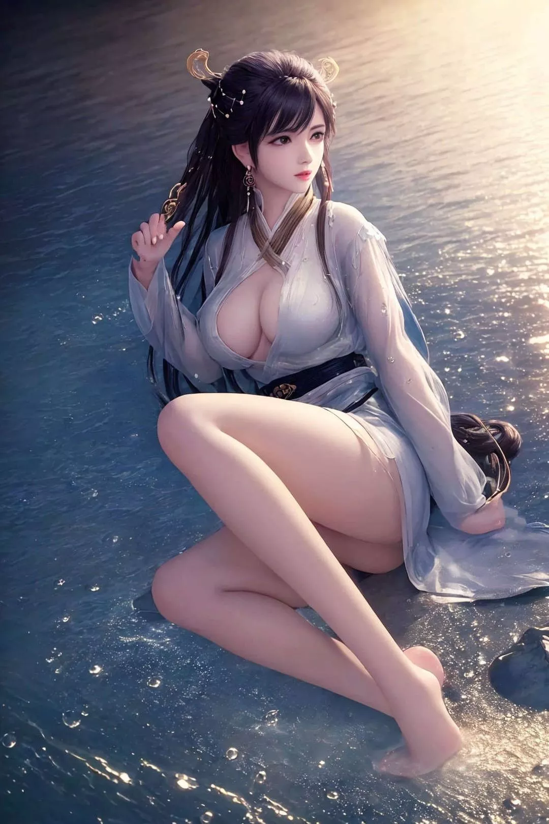 [AI绘画]国漫女主-苏檀儿.媚儿.圣采儿.奉眠.宋嫣.方清雪.柳菲.流风霜.白龙.荷光者.陈樱儿.韩月.须灵犀v3-第12话-最终话 - 图片 102