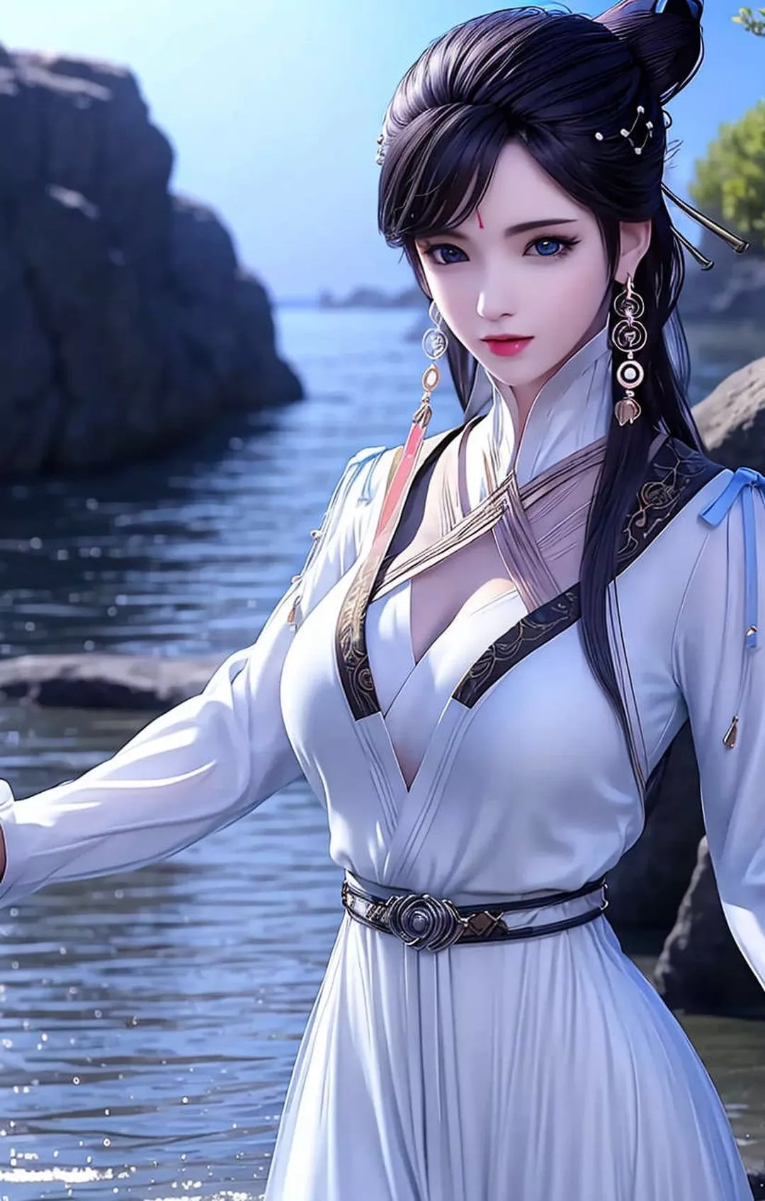 [AI绘画]国漫女主-苏檀儿.媚儿.圣采儿.奉眠.宋嫣.方清雪.柳菲.流风霜.白龙.荷光者.陈樱儿.韩月.须灵犀v3-第12话-最终话 - 图片 131