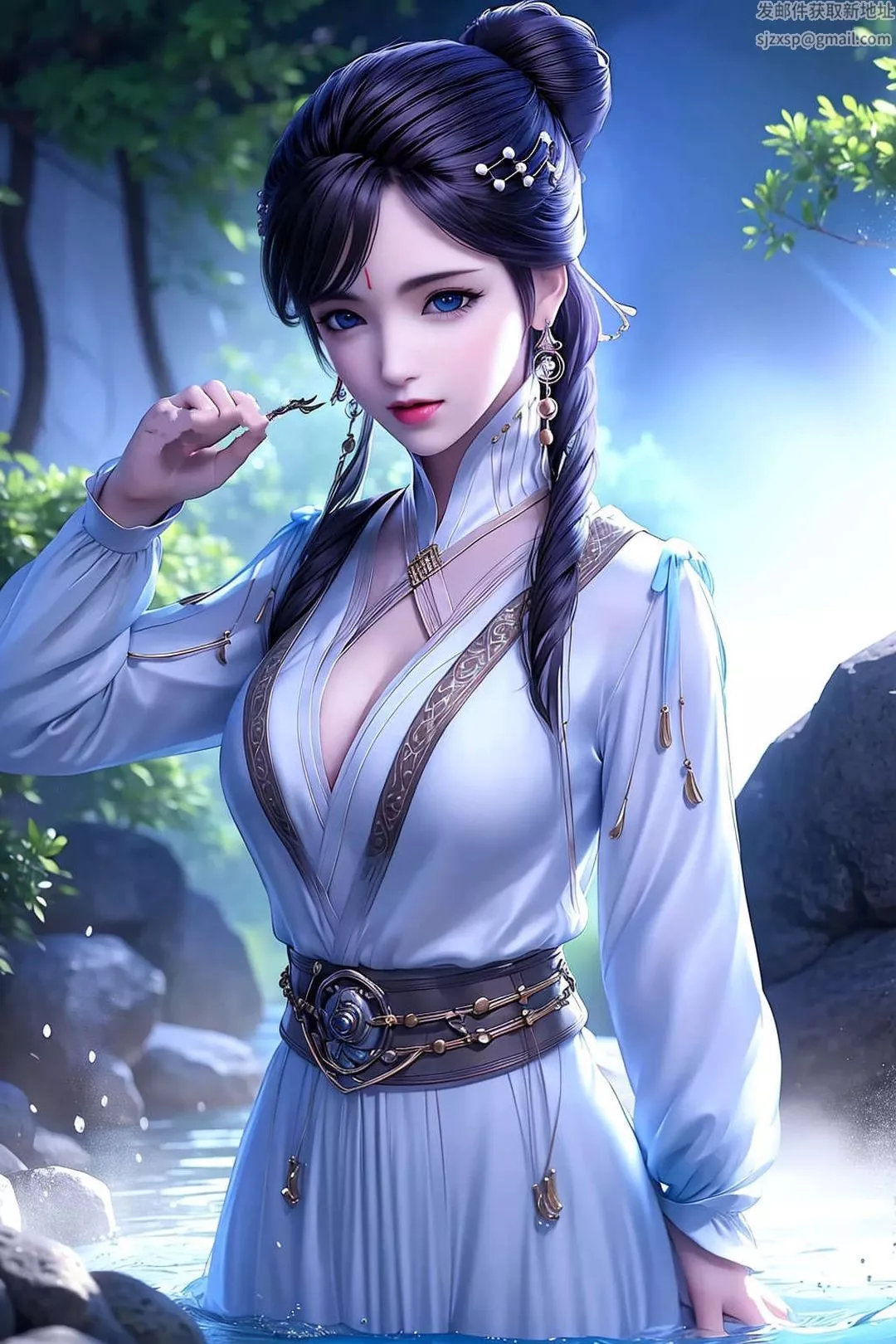 [AI绘画]国漫女主-苏檀儿.媚儿.圣采儿.奉眠.宋嫣.方清雪.柳菲.流风霜.白龙.荷光者.陈樱儿.韩月.须灵犀v3-第12话-最终话 - 图片 132