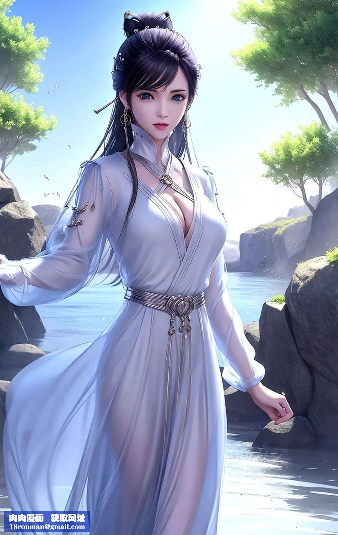 [AI绘画]国漫女主-苏檀儿.媚儿.圣采儿.奉眠.宋嫣.方清雪.柳菲.流风霜.白龙.荷光者.陈樱儿.韩月.须灵犀v3-第12话-最终话 - 图片 133