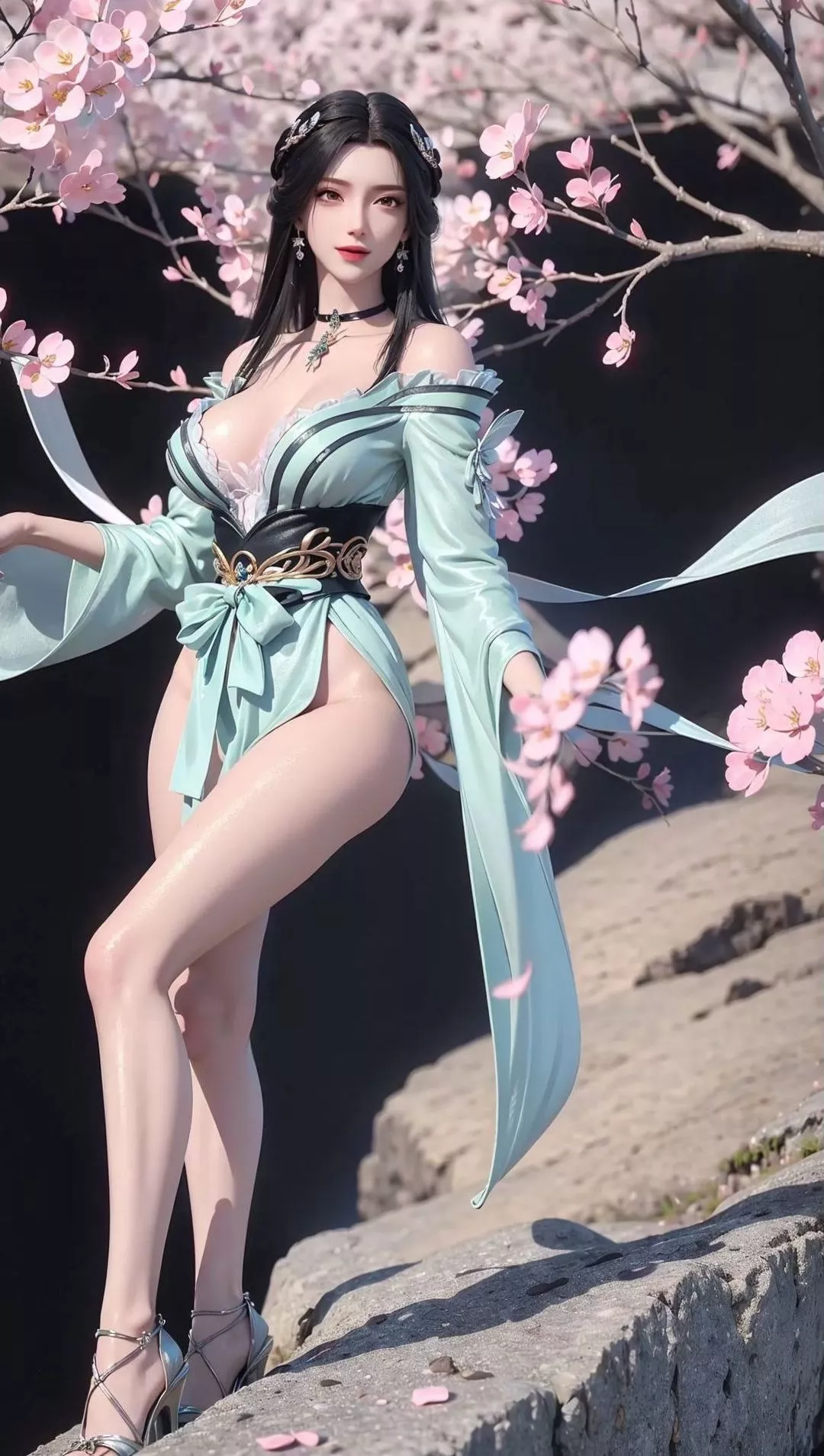 [AI繪畫]國漫女主.薑立.雲曦.元瑤.南宮婉.妍麗.媚兒.方清雪.李寒衣.流風霜.狠人大帝.紅凰.白冰嵐第01話