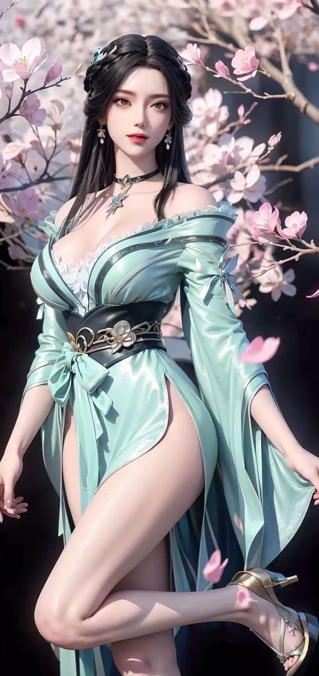 [AI繪畫]國漫女主.薑立.雲曦.元瑤.南宮婉.妍麗.媚兒.方清雪.李寒衣.流風霜.狠人大帝.紅凰.白冰嵐第01話