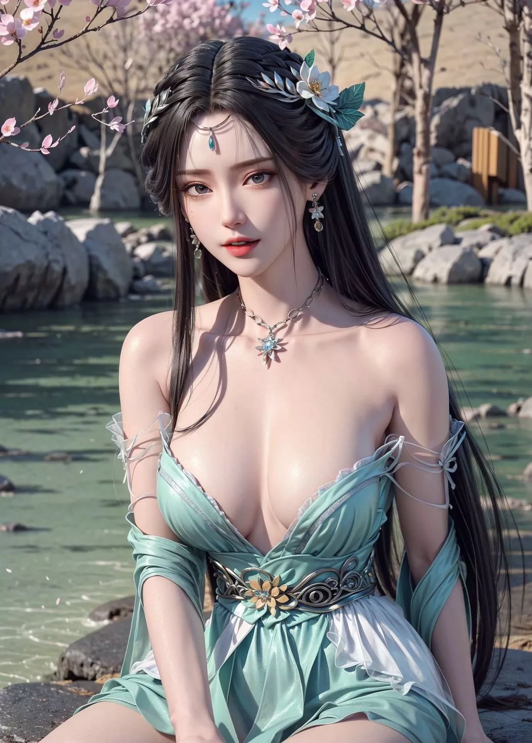 [AI繪畫]國漫女主.薑立.雲曦.元瑤.南宮婉.妍麗.媚兒.方清雪.李寒衣.流風霜.狠人大帝.紅凰.白冰嵐第01話