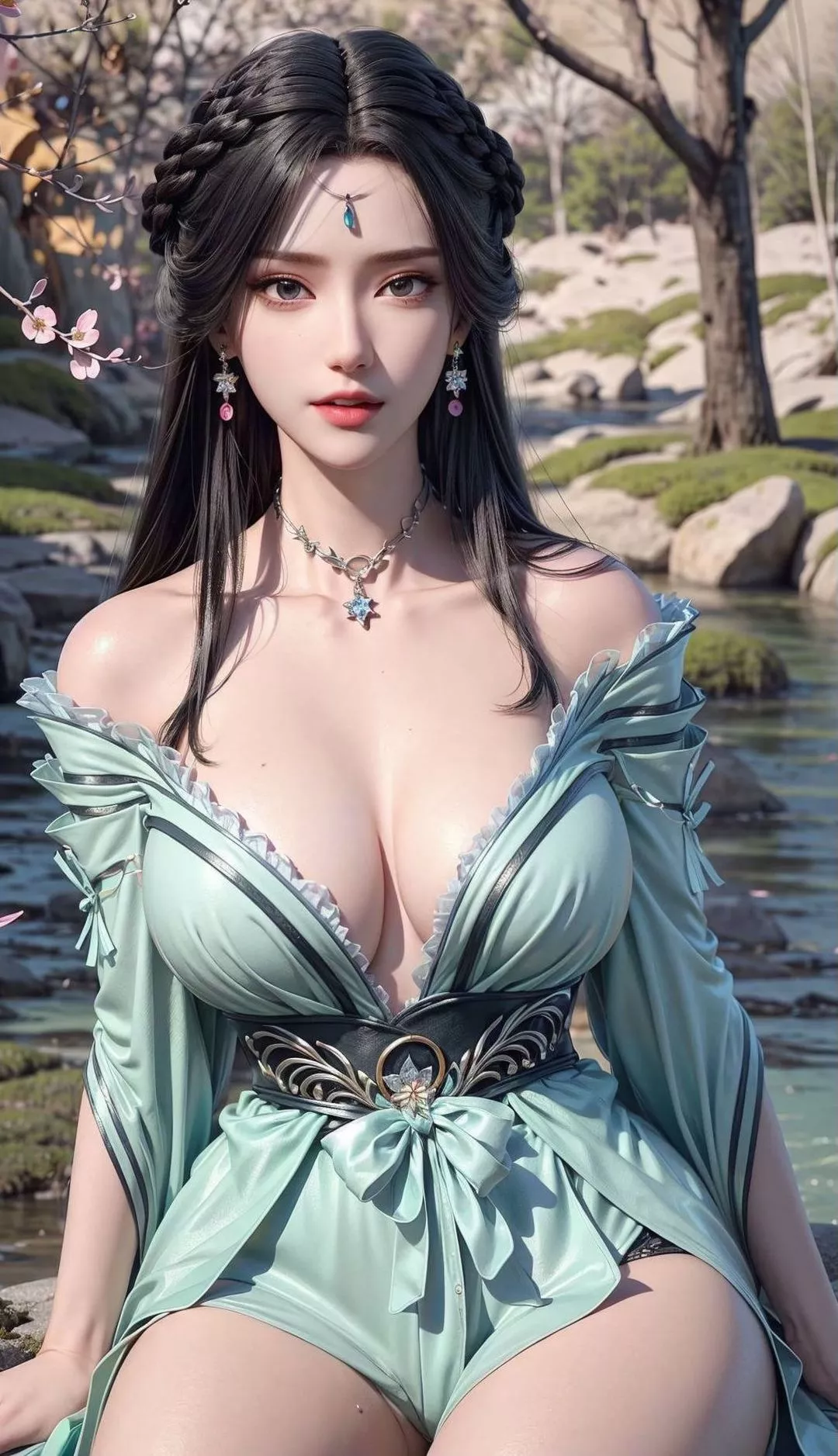 [AI繪畫]國漫女主.薑立.雲曦.元瑤.南宮婉.妍麗.媚兒.方清雪.李寒衣.流風霜.狠人大帝.紅凰.白冰嵐第01話