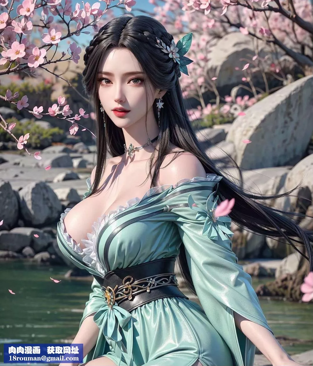 [AI绘画]国漫女主.姜立.云曦.元瑶.南宫婉.妍丽.媚儿.方清雪.李寒衣.流风霜.狠人大帝.红凰.白冰岚-第01话 - 图片 52