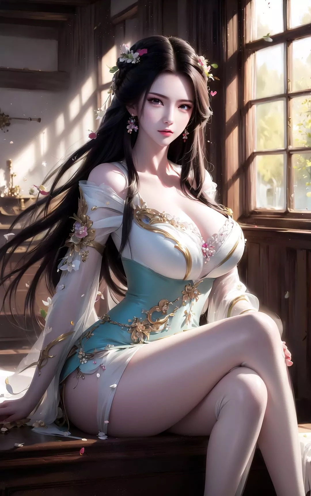[AI绘画]国漫女主.姜立.云曦.元瑶.南宫婉.妍丽.媚儿.方清雪.李寒衣.流风霜.狠人大帝.红凰.白冰岚-第02话 - 图片 8