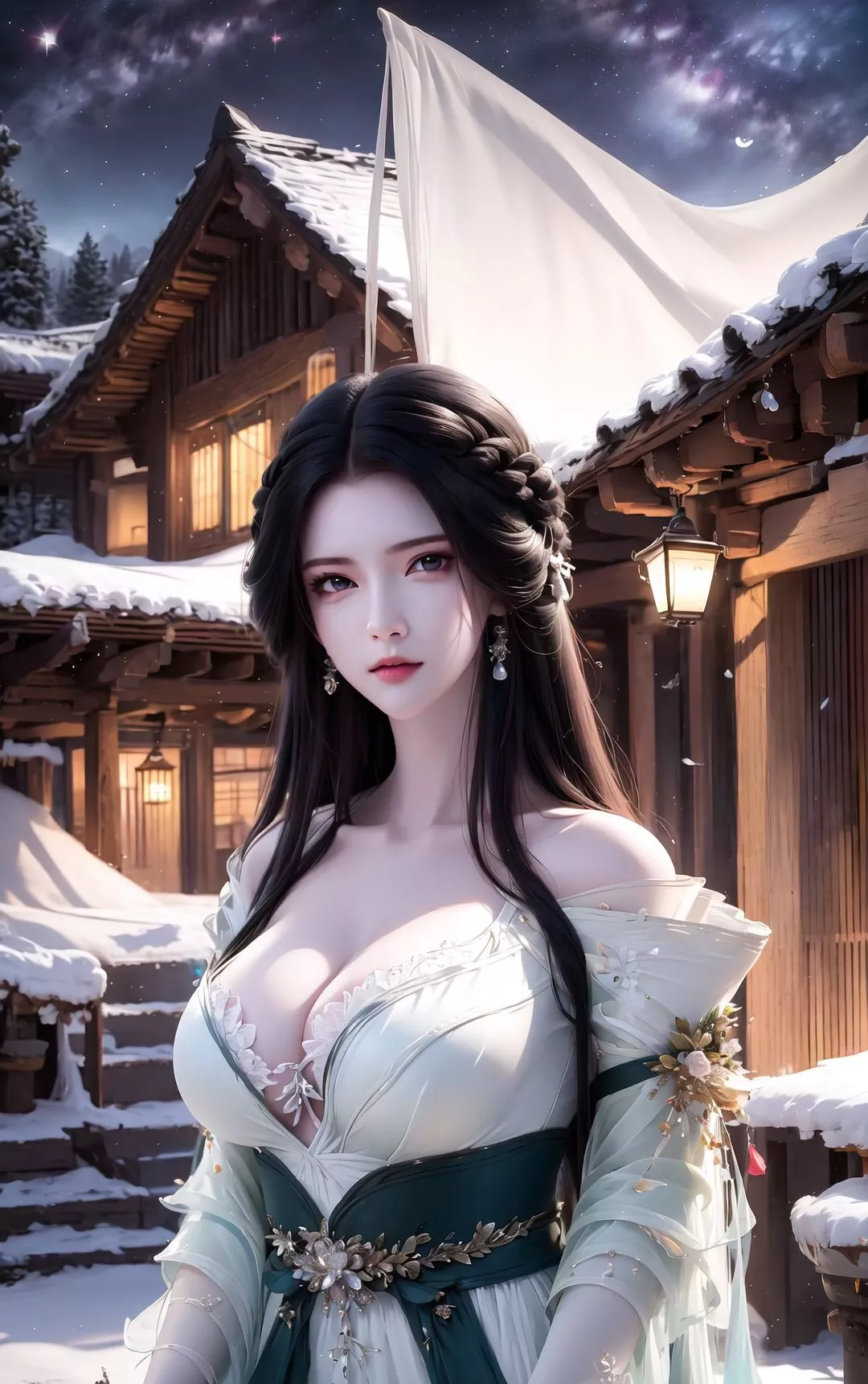 [AI绘画]国漫女主.姜立.云曦.元瑶.南宫婉.妍丽.媚儿.方清雪.李寒衣.流风霜.狠人大帝.红凰.白冰岚-第02话 - 图片 12
