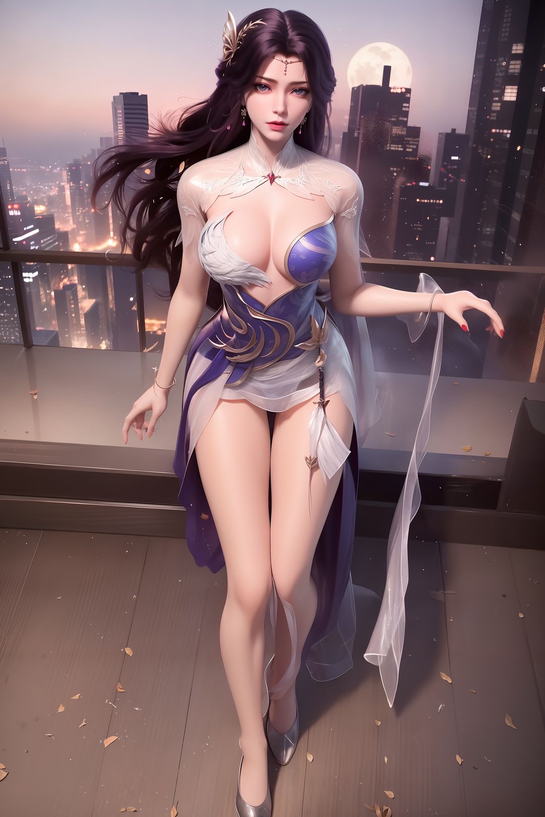 [AI绘画]国漫女主.姜立.云曦.元瑶.南宫婉.妍丽.媚儿.方清雪.李寒衣.流风霜.狠人大帝.红凰.白冰岚第03话