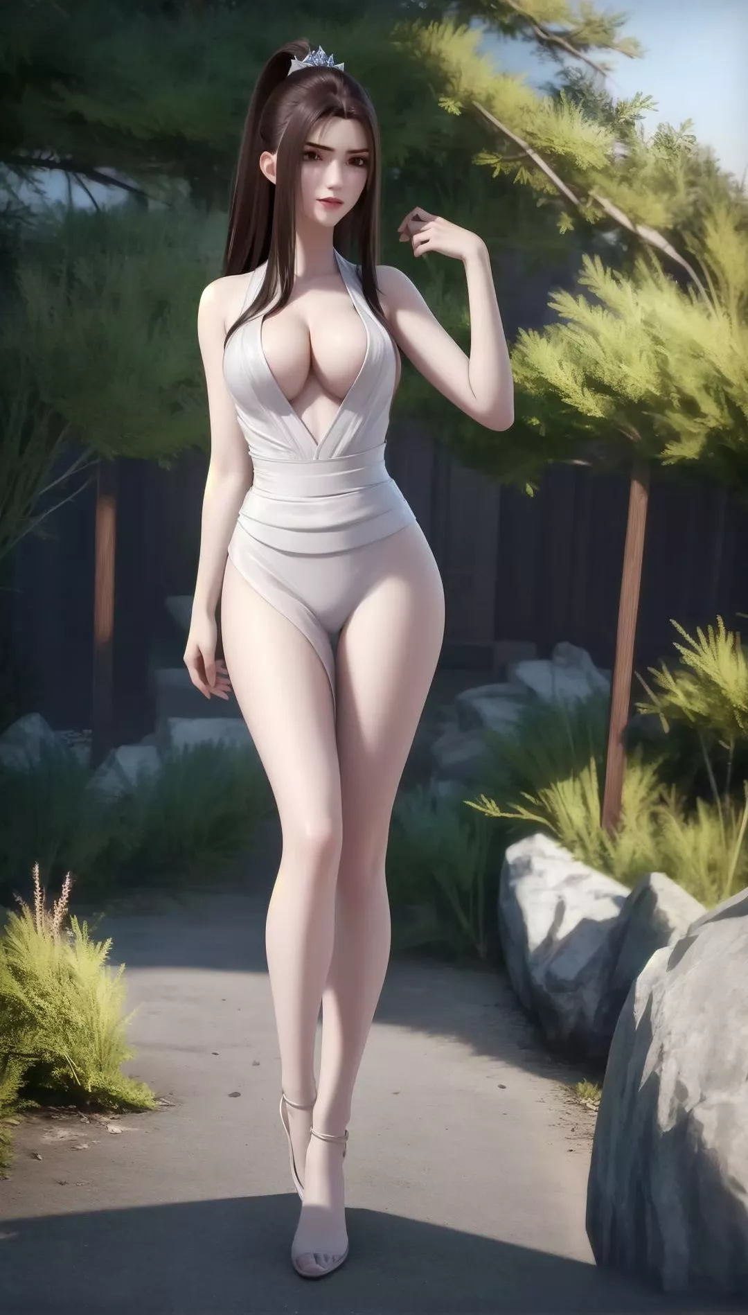 [AI绘画]国漫女主.姜立.云曦.元瑶.南宫婉.妍丽.媚儿.方清雪.李寒衣.流风霜.狠人大帝.红凰.白冰岚-第05话 - 图片 23