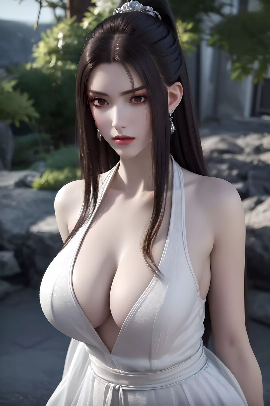 [AI绘画]国漫女主.姜立.云曦.元瑶.南宫婉.妍丽.媚儿.方清雪.李寒衣.流风霜.狠人大帝.红凰.白冰岚-第05话 - 图片 88