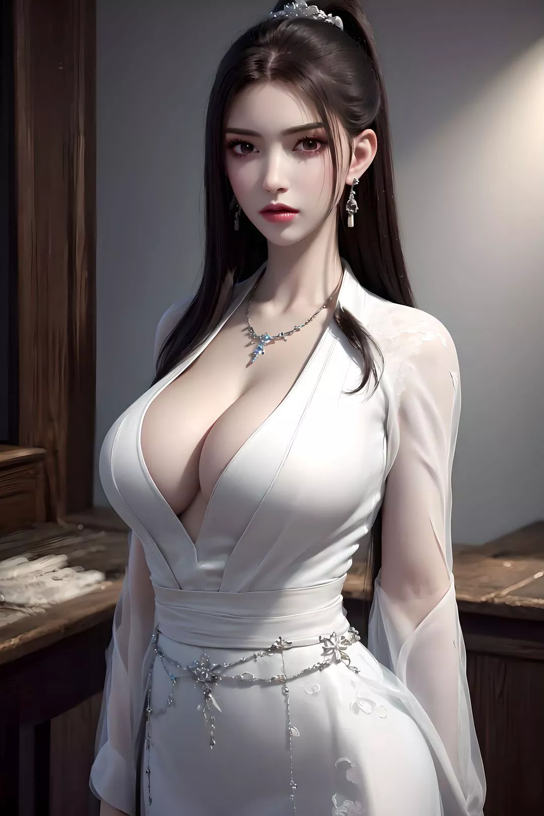 [AI绘画]国漫女主.姜立.云曦.元瑶.南宫婉.妍丽.媚儿.方清雪.李寒衣.流风霜.狠人大帝.红凰.白冰岚-第05话 - 图片 95
